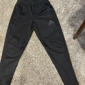 All black adidas sweats - size xs